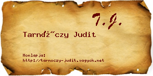 Tarnóczy Judit névjegykártya